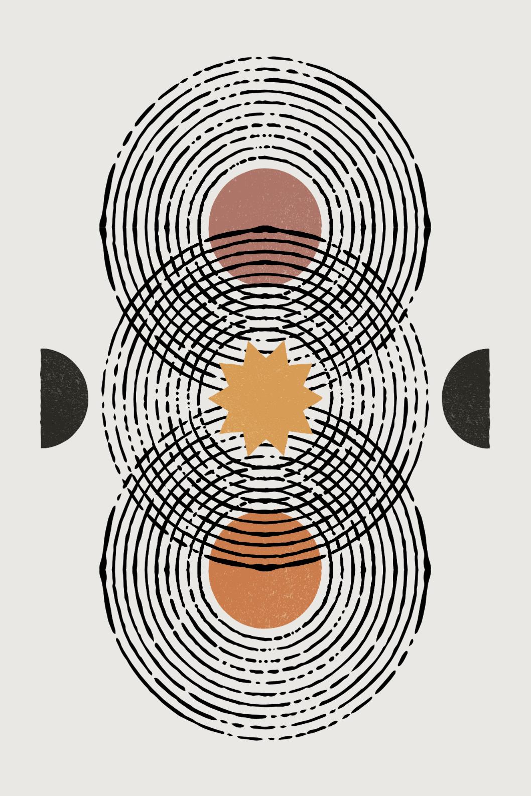 Triple Moon Spiral