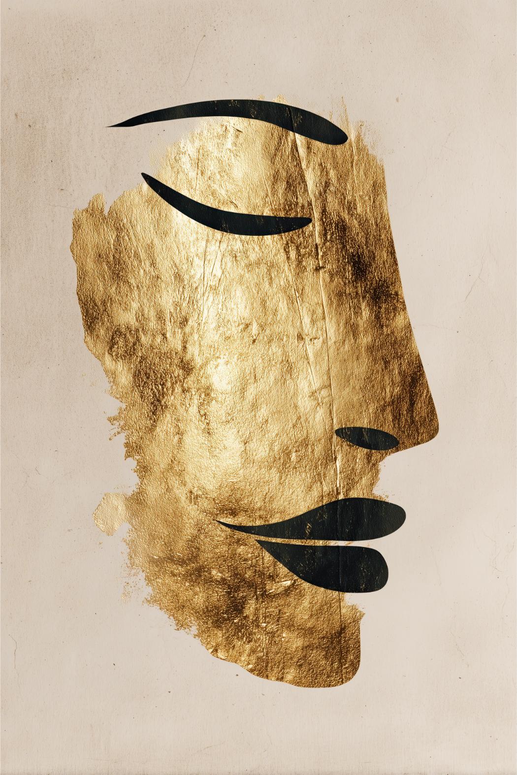 Golden Textured Profile