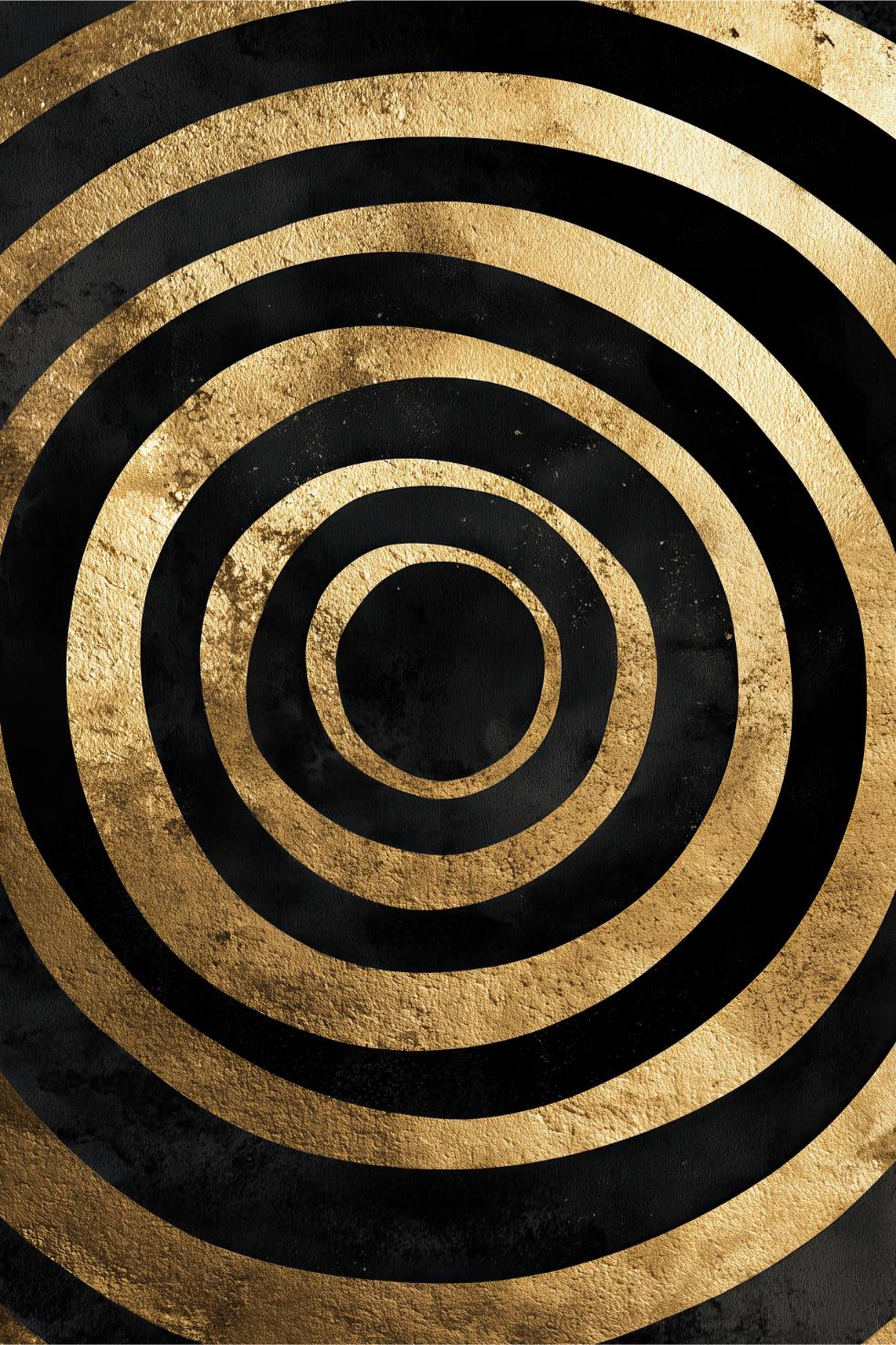 Gold Vortex Rings