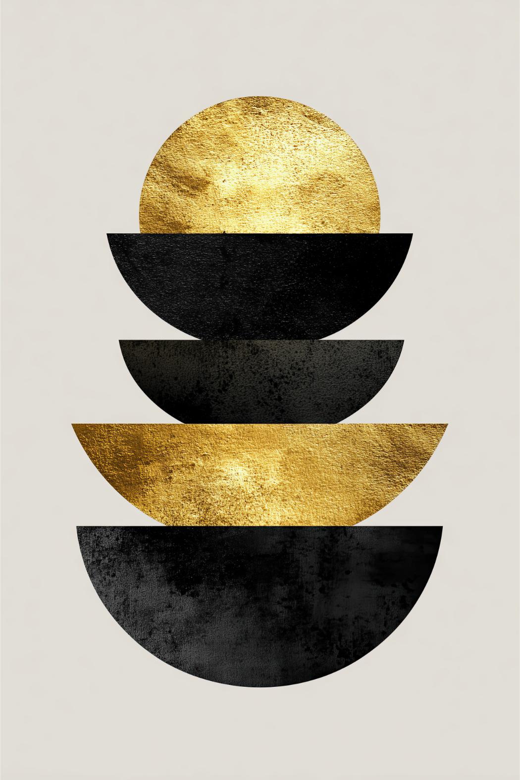 Golden Half-Moon Stack