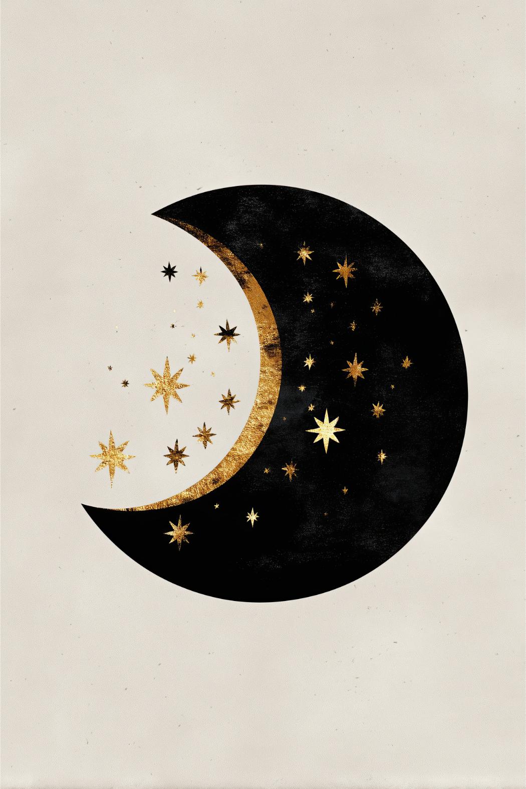 Golden Crescent Night