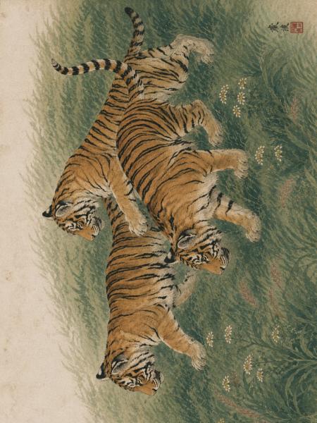 Resting Tigers