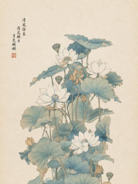 Pale Lotus Garden