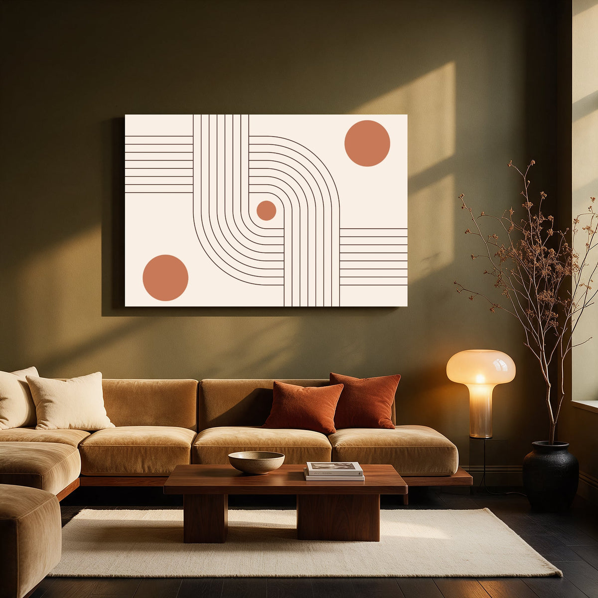 Terracotta Arch Trail — Living room Landscape