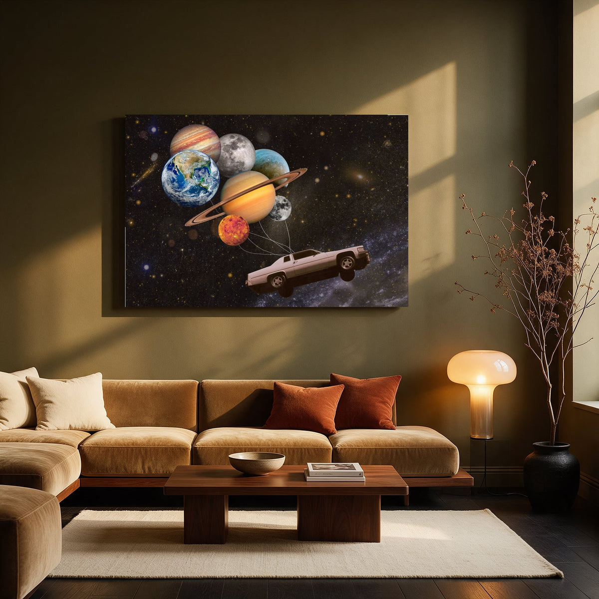 Roadtrip to Saturn — Living room Landscape