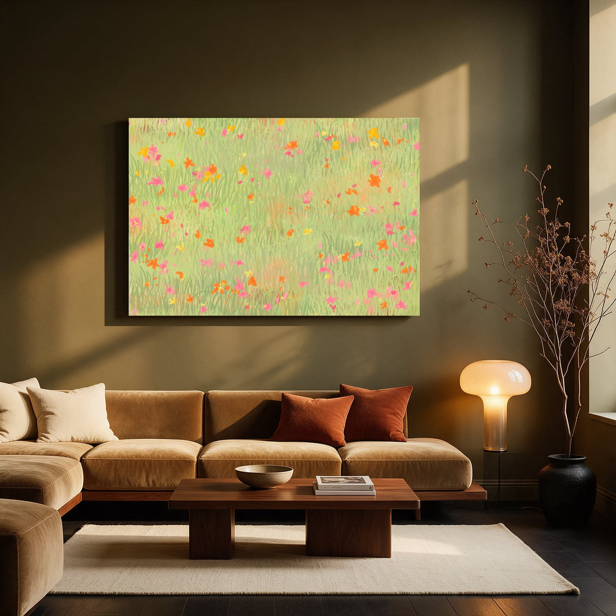 Wildflower Meadow — Living room Landscape