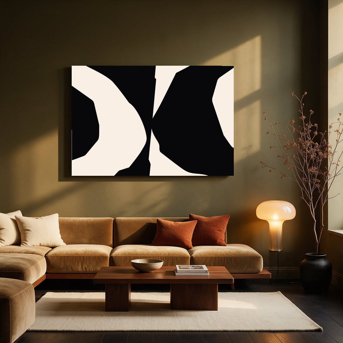 Matisse Cutout Duo — Living room Landscape