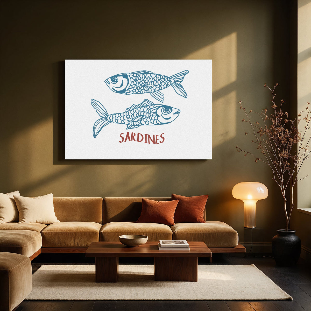 Sardines Duo — Living room Landscape