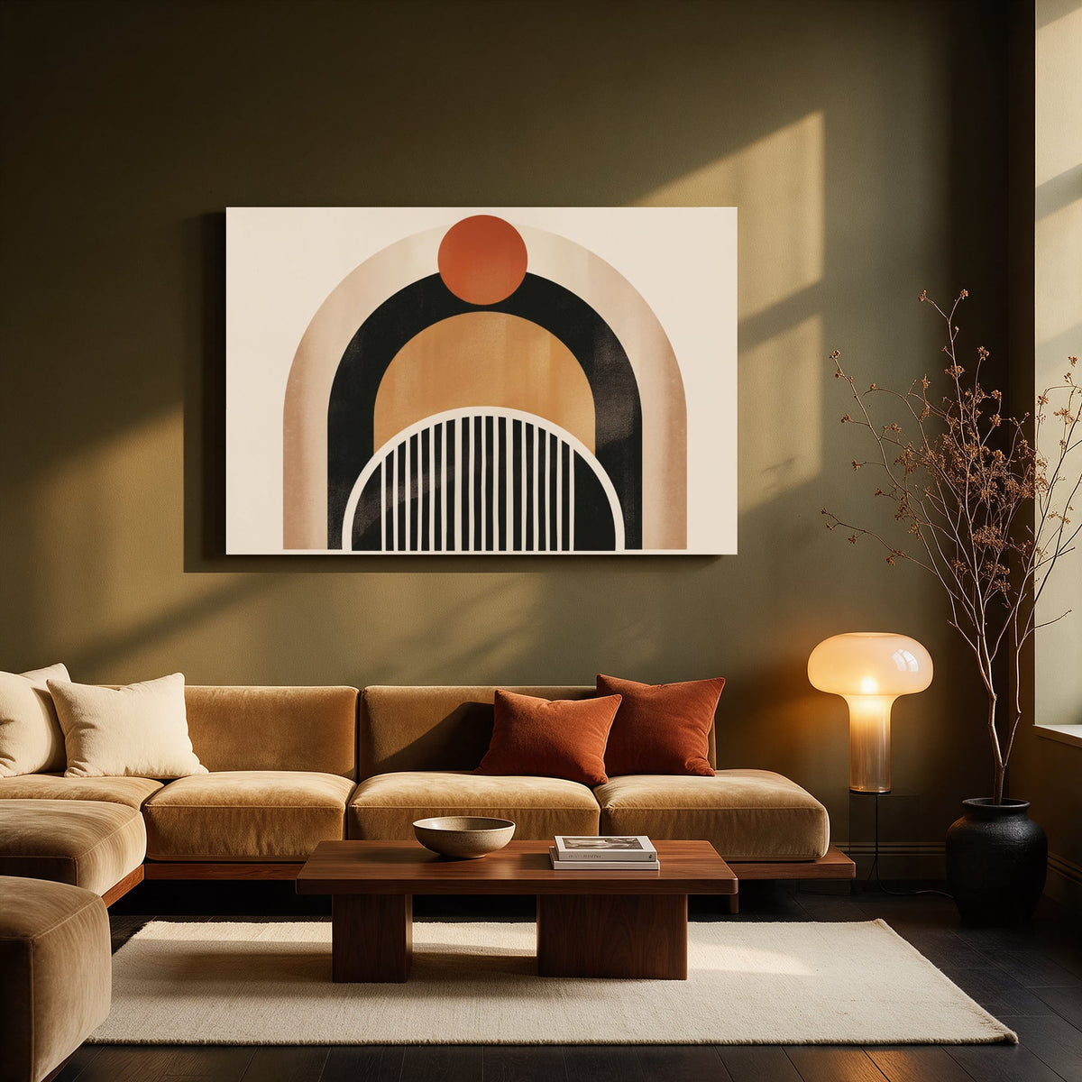 Desert Sun Arch — Living room Landscape