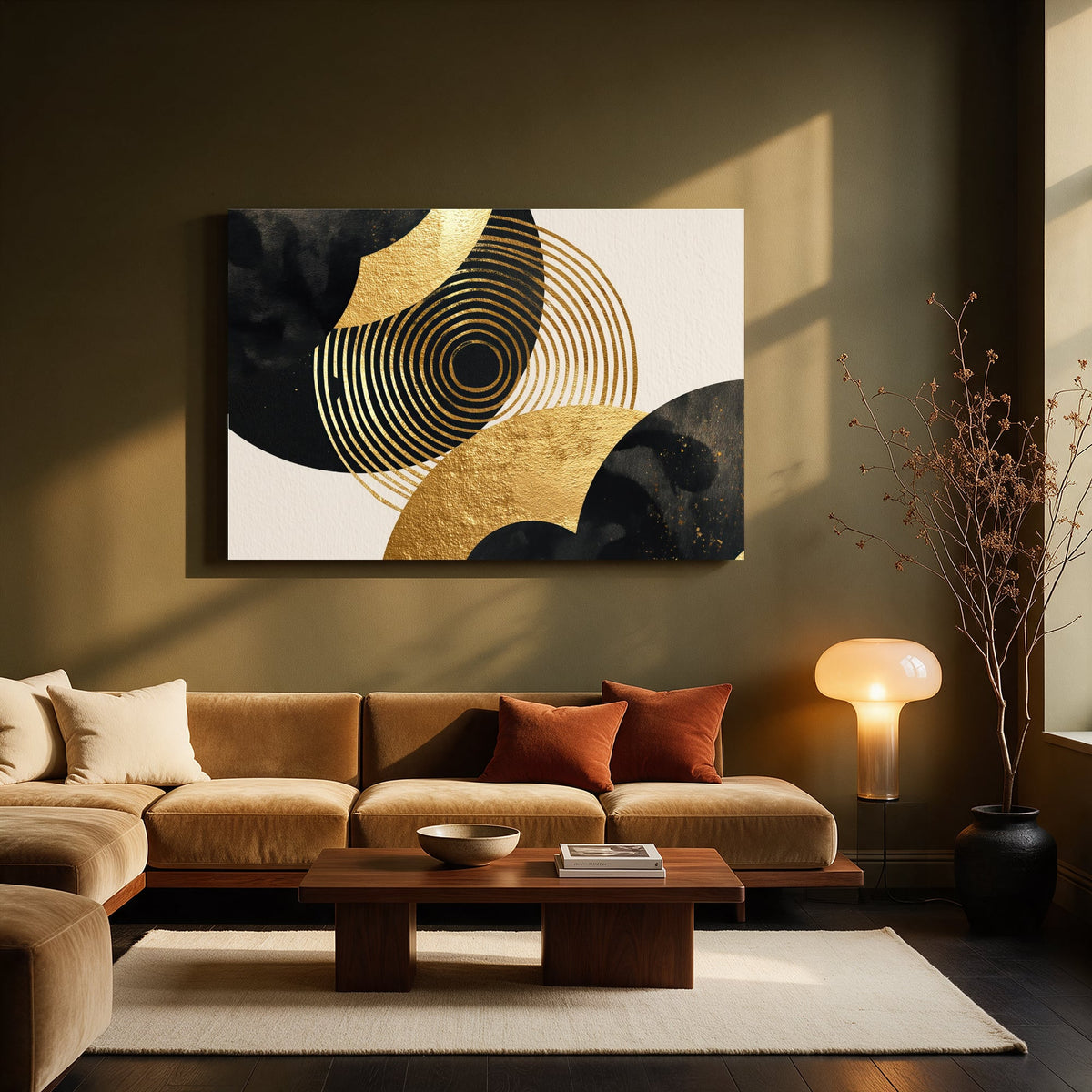 Eclipse Circle Cluster — Living room Landscape