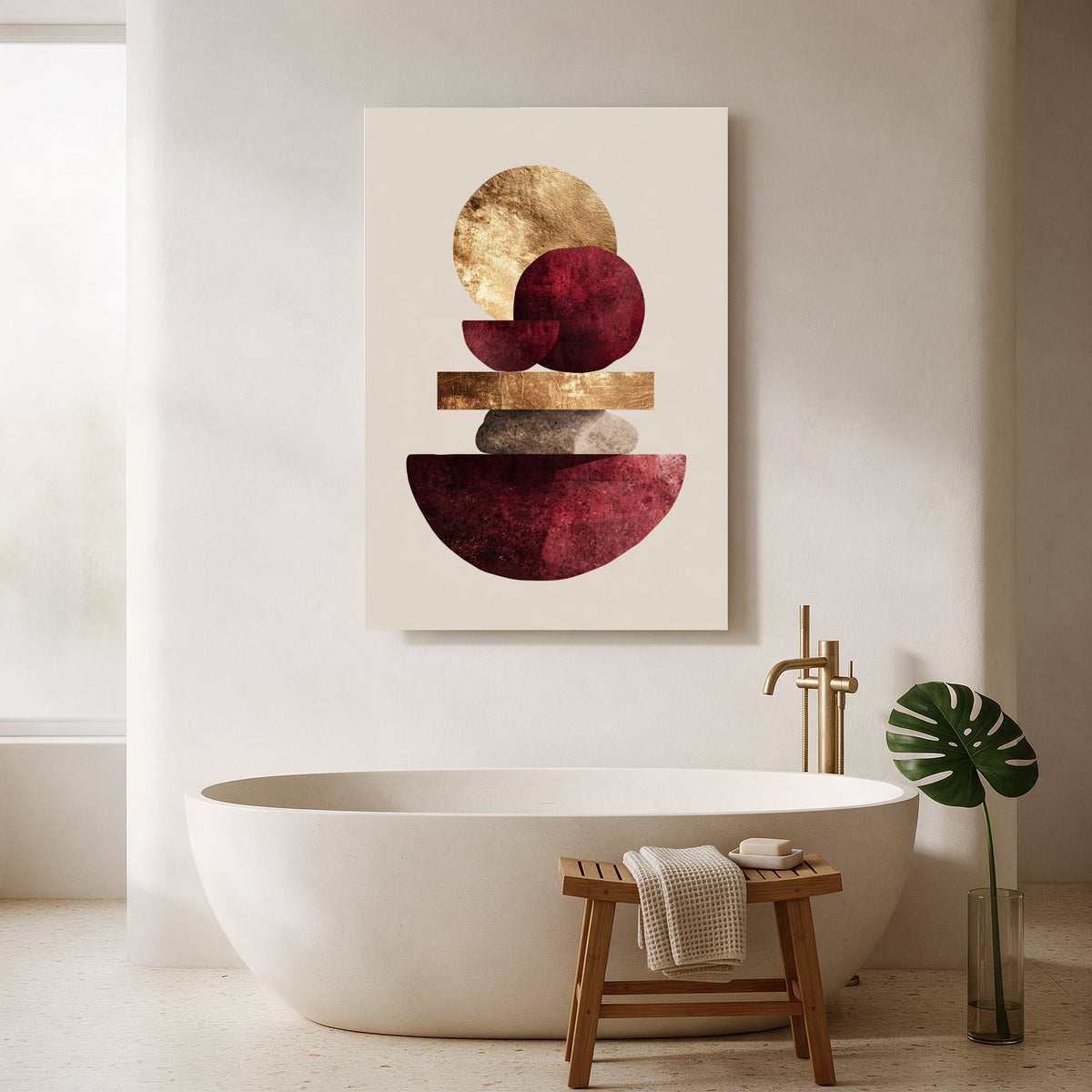 Golden Arch Totem — Portrait Bathroom Final