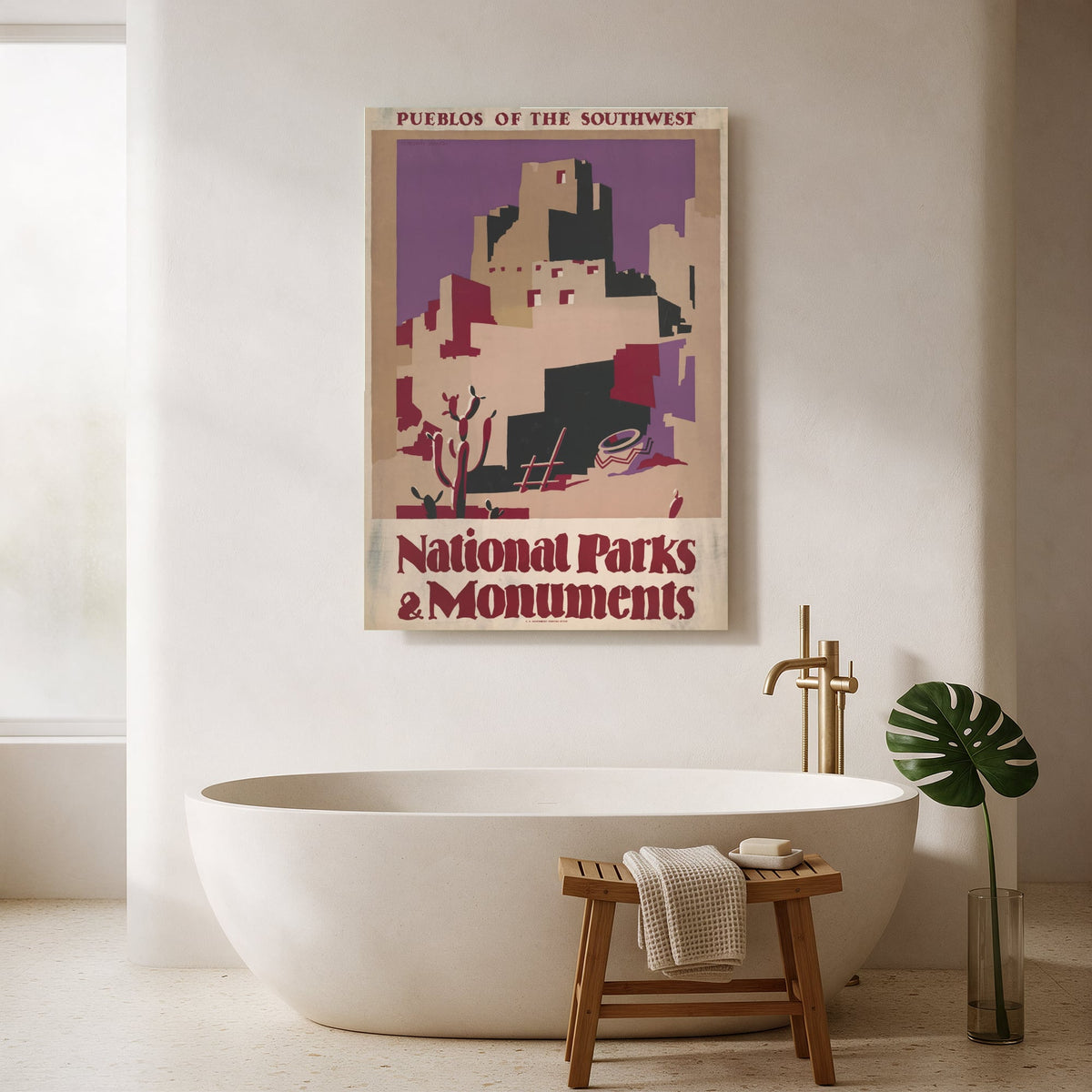 Pueblos of the Southwest — Portrait Bathroom Final