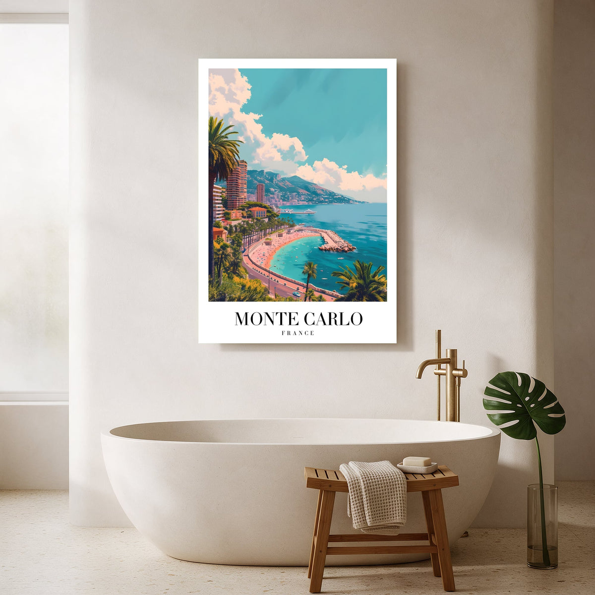 Monte Carlo, France — Portrait Bathroom Final