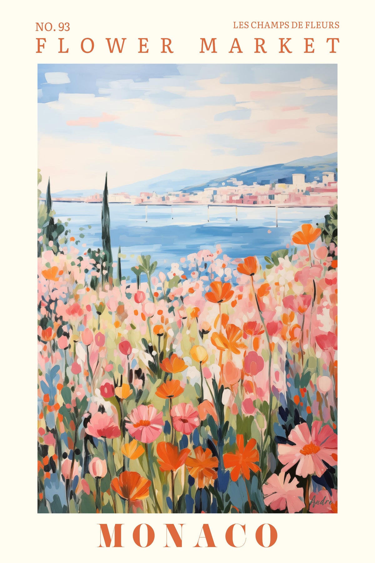Monaco Flower Market