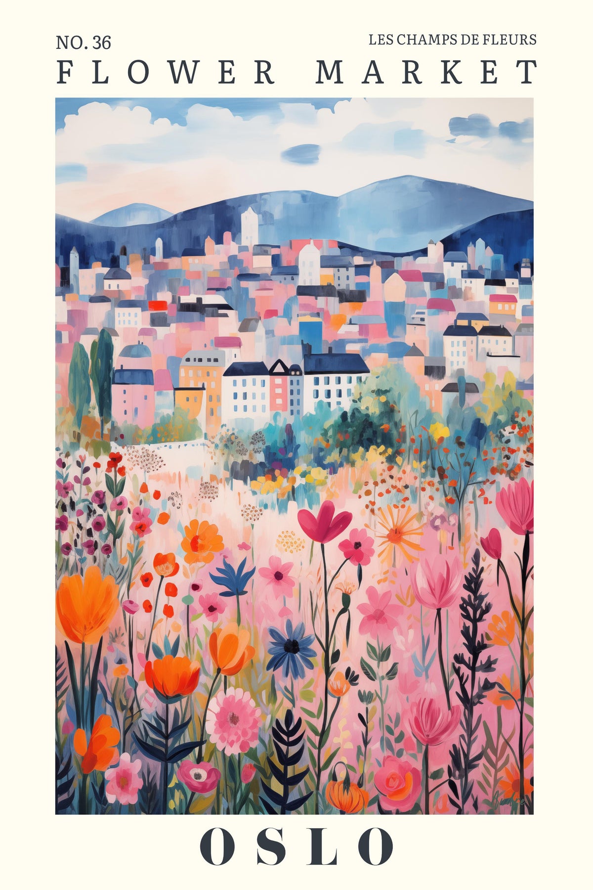 Oslo Flower Market
