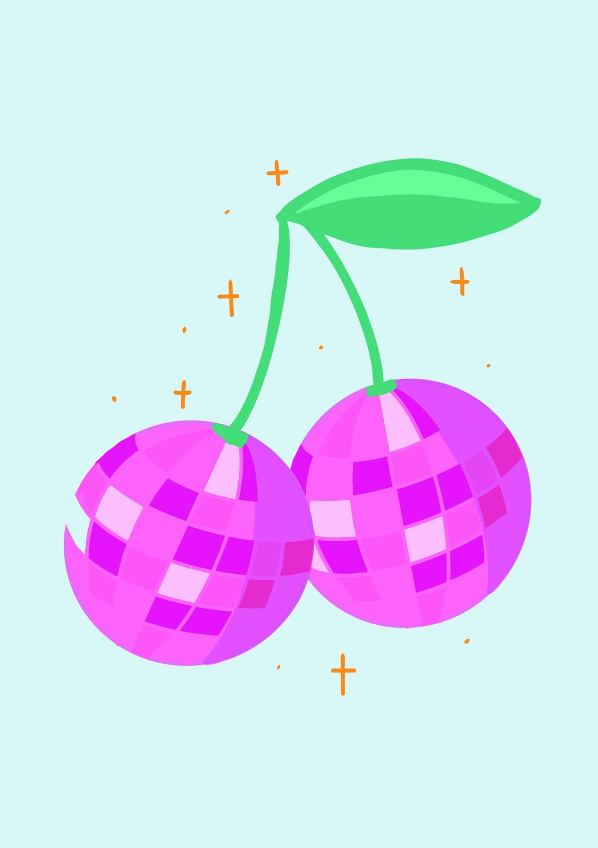 Disco Ball Cherries