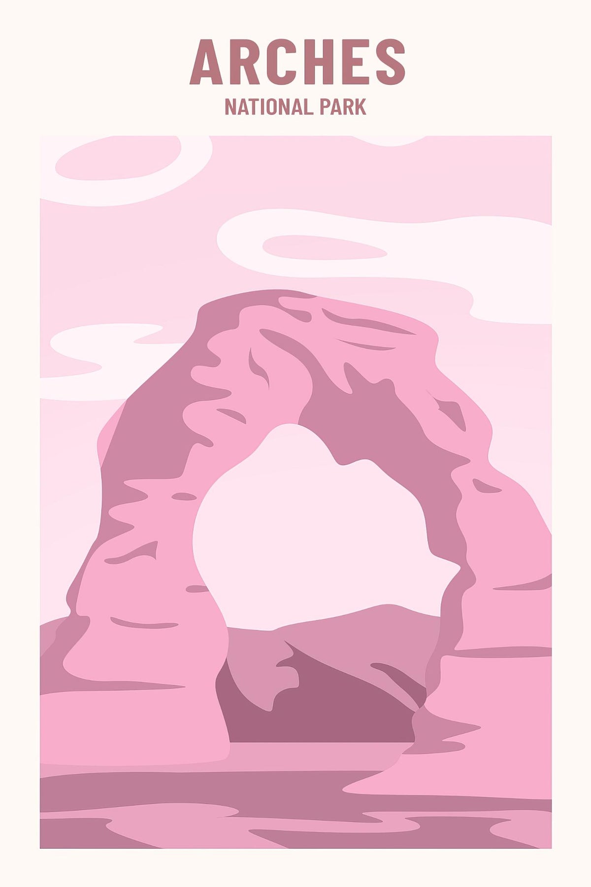 Poster van Arches National Park