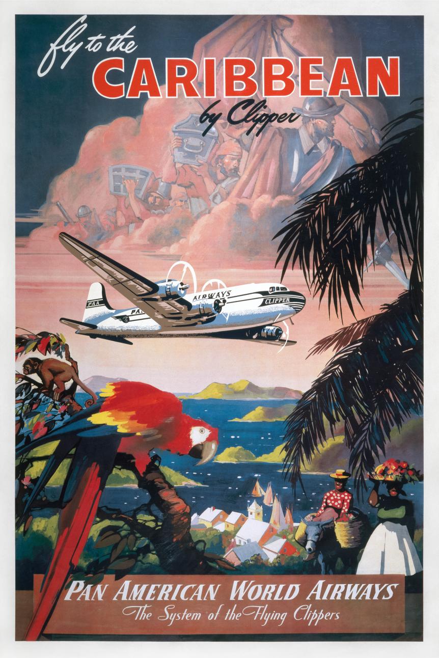 Fly to the Caribbean by Clipper