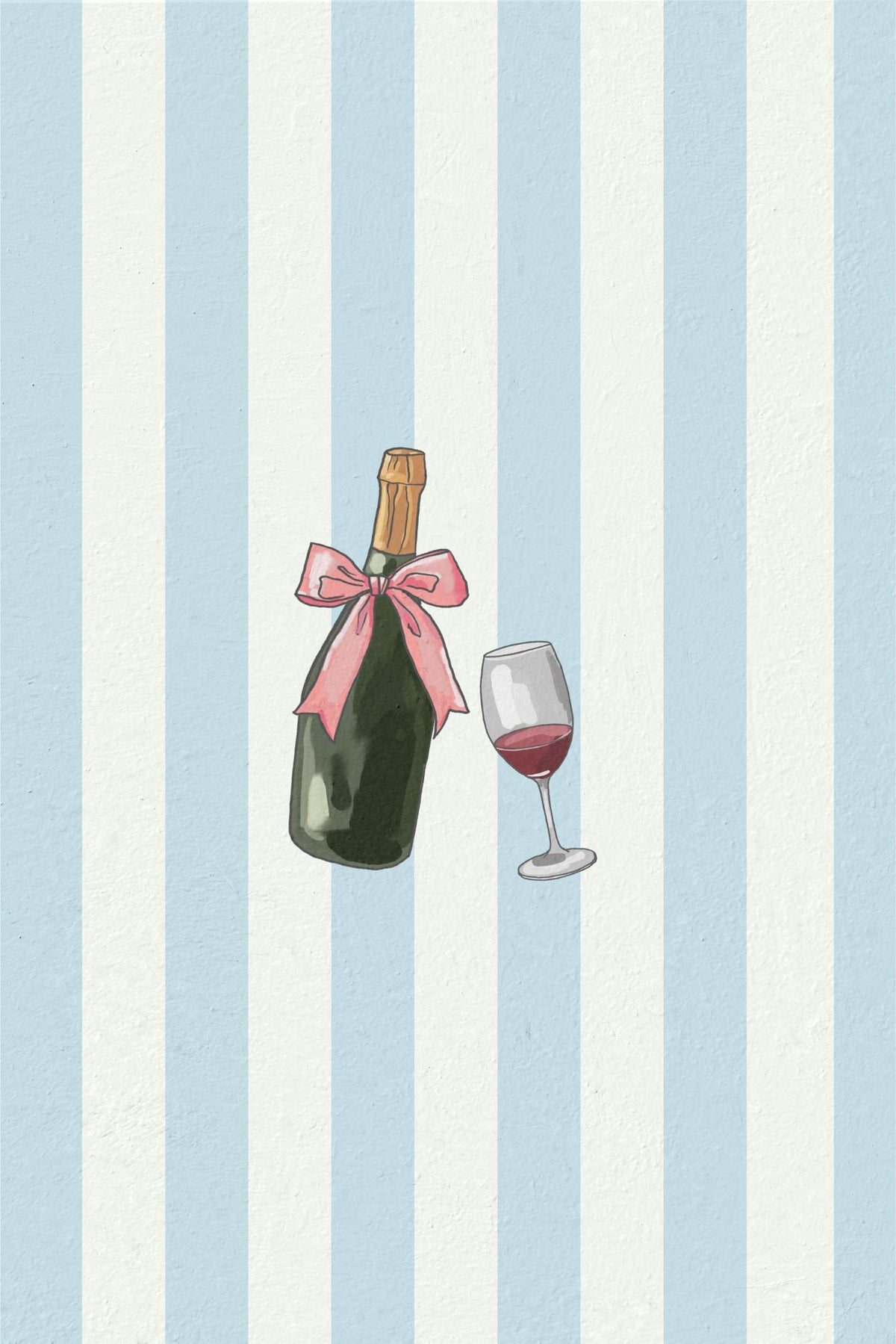 Bubbly and Red Wine