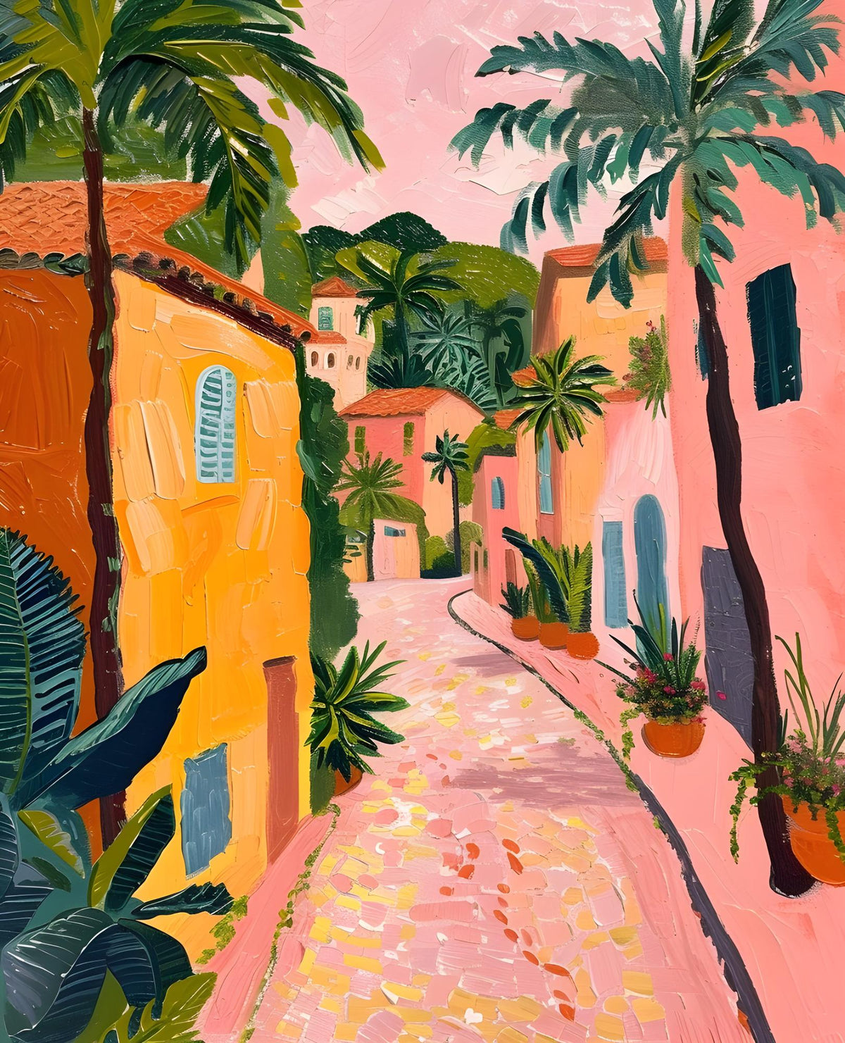 Sunny Pink Dorpslaan