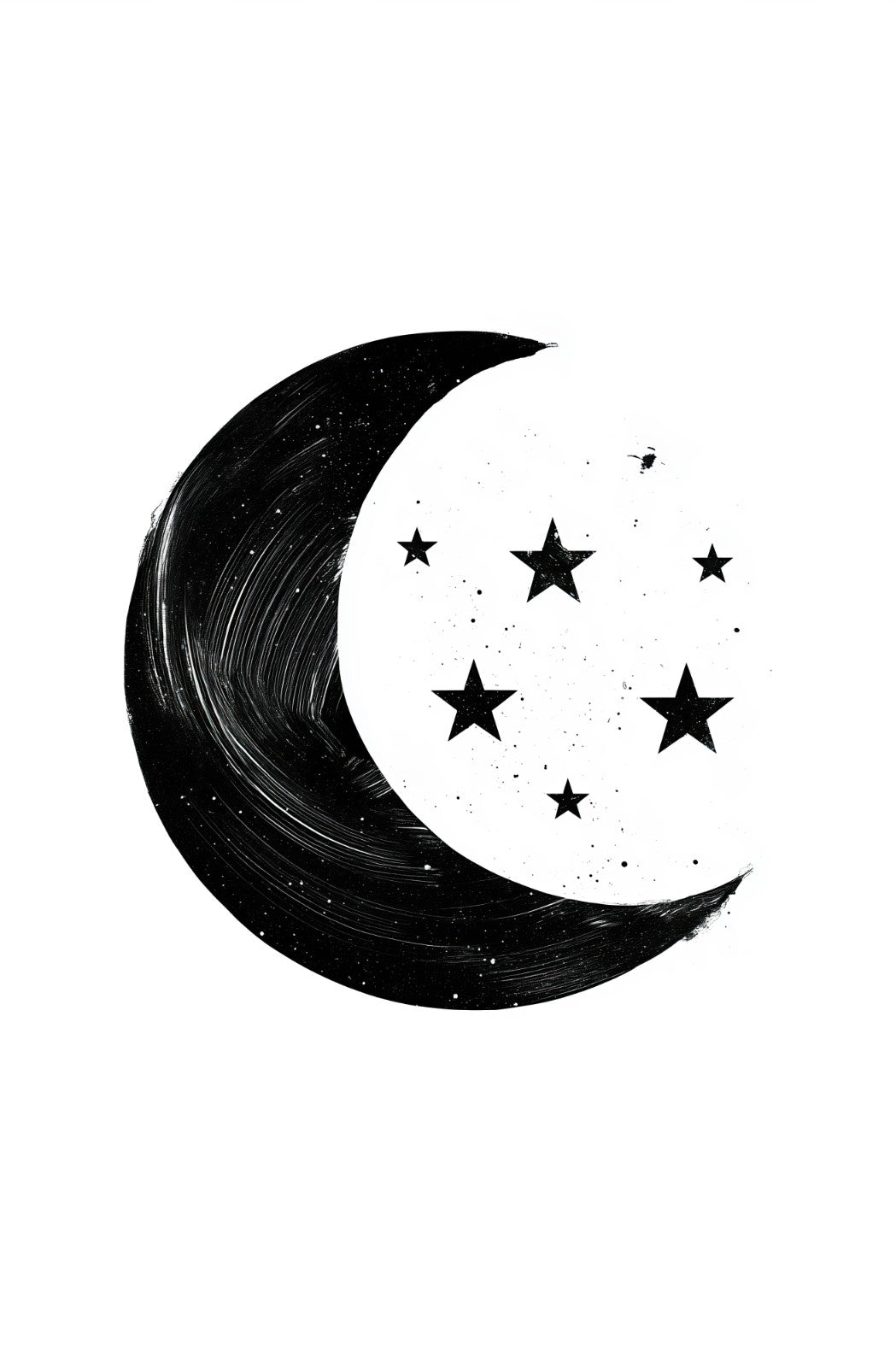 Crescent Moon and Stars