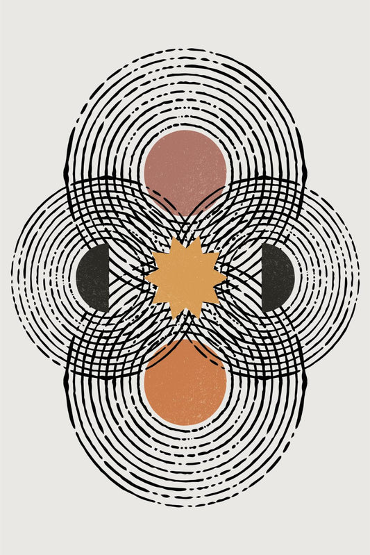 Bauhaus Bloom Pattern