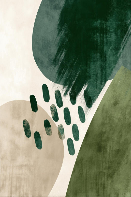 Dotted Leaf Brushwork