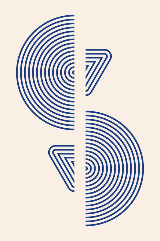 Cobalt Swirl Motif