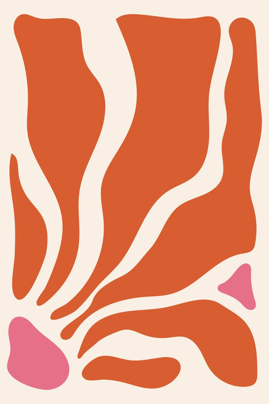 Coral Flame Bloom