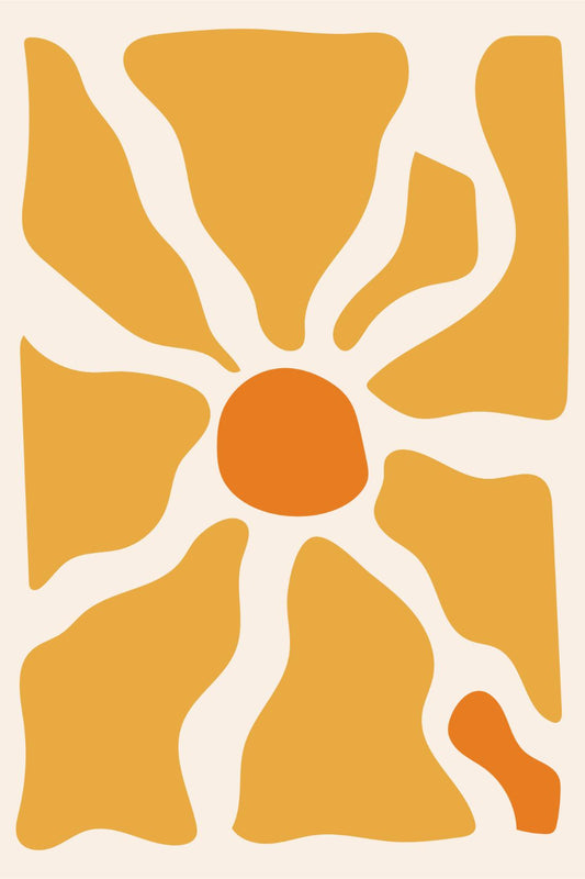 Golden Sunburst Bloom