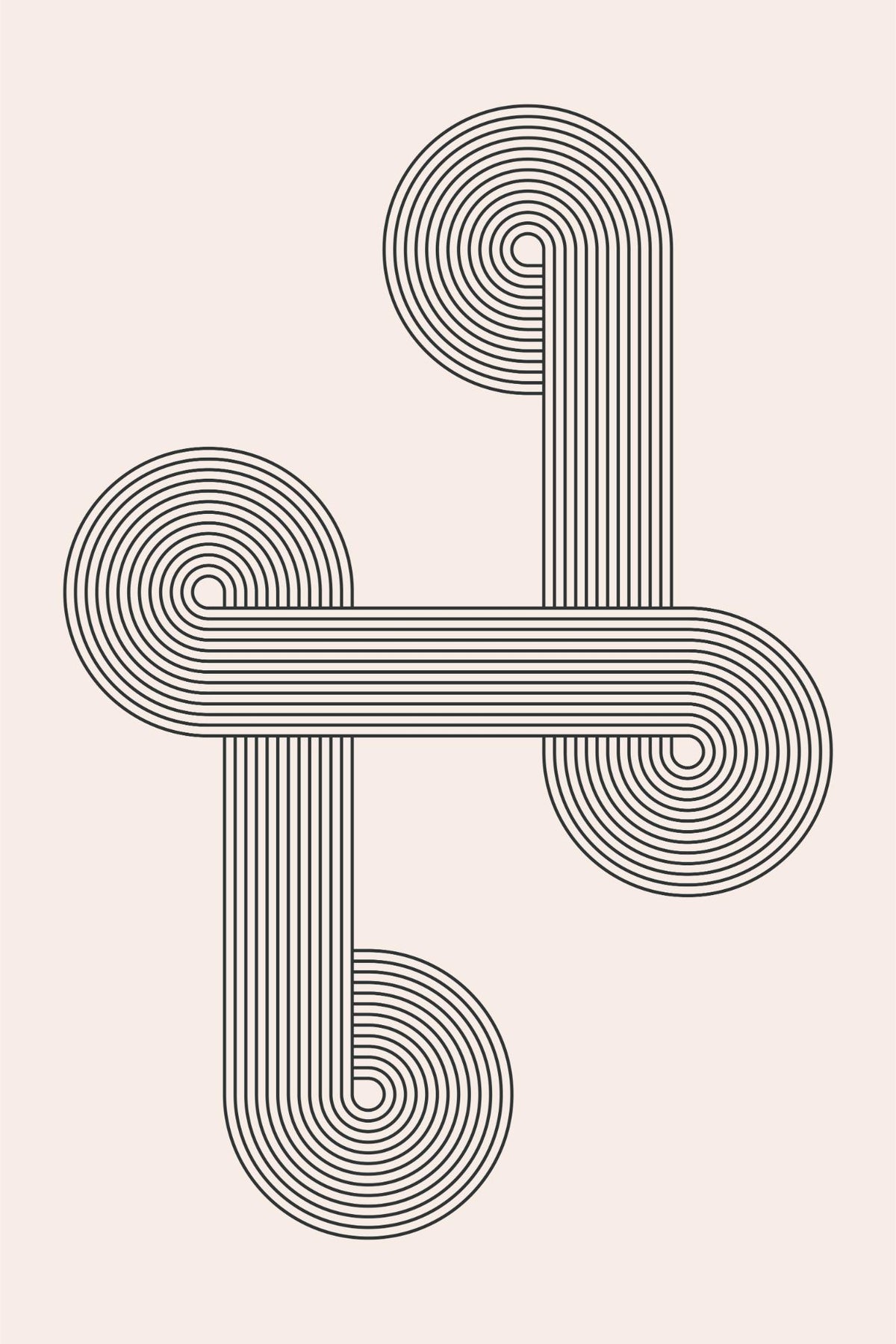 Grey Pipe Maze