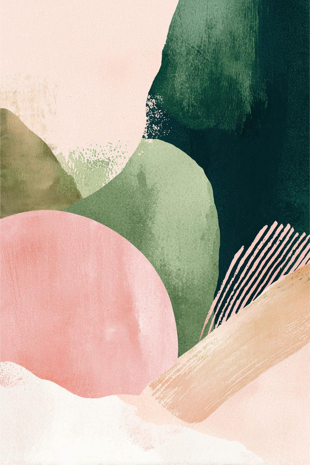 Bold Sage Brushwork