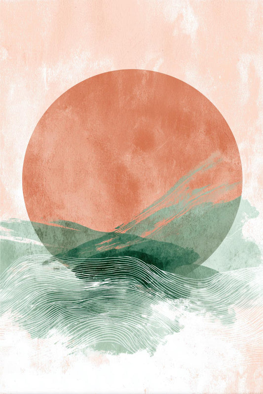 Coral Sunset Waters
