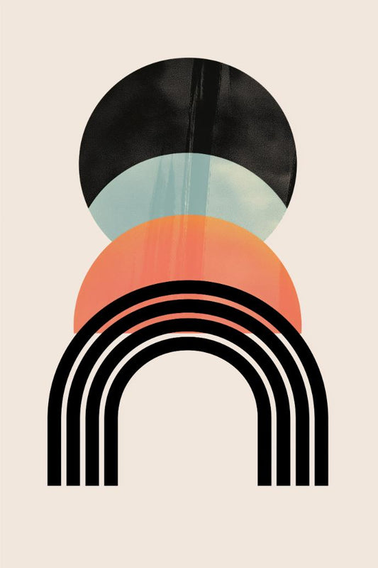 Sunset Rainbow Totem
