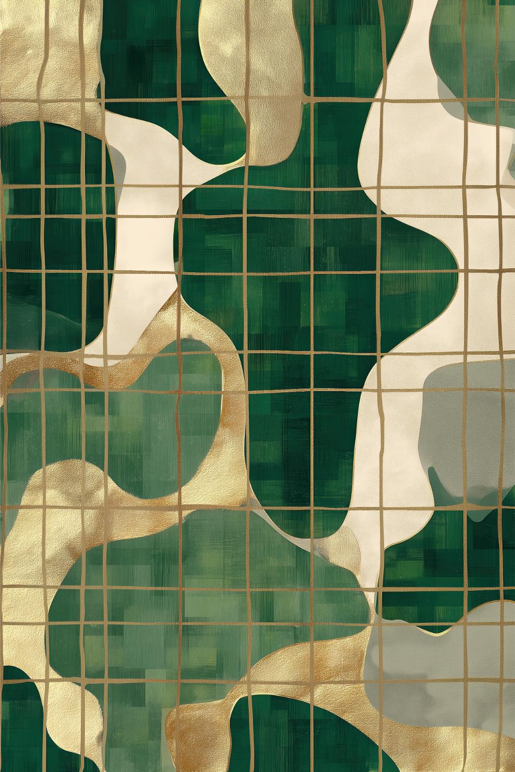 Grid Bloom Pattern