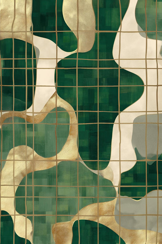 Grid Bloom Pattern