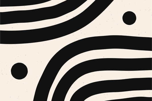 Wave Stripes with Dots