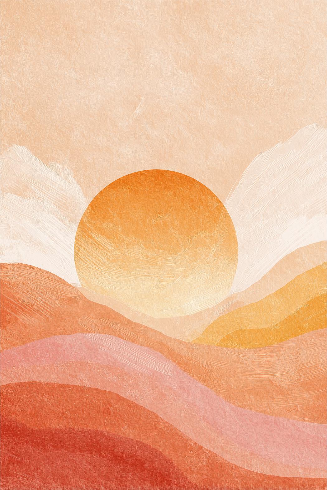 Desert Sunset Dunes No2