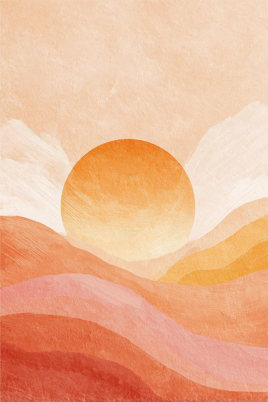 Desert Sunset Dunes No2