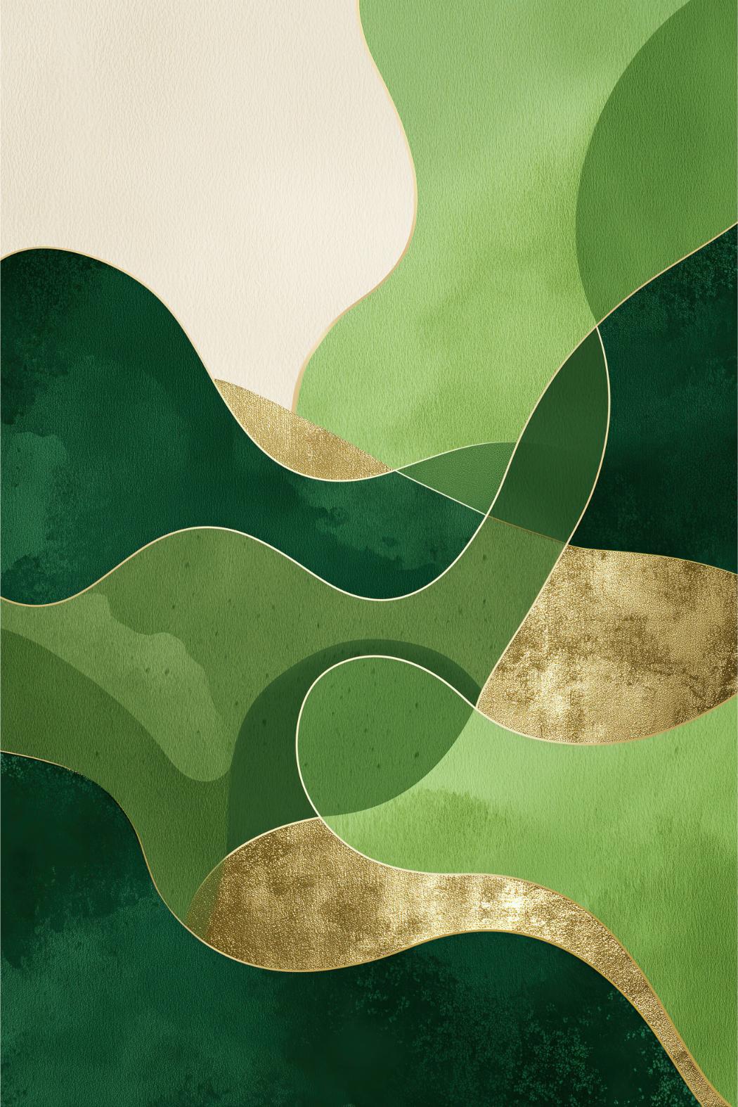 Flowing Sage Waves