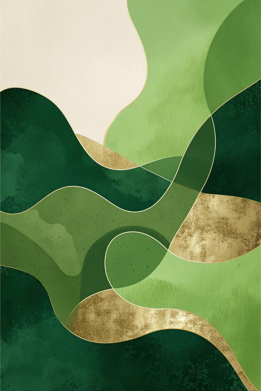 Flowing Sage Waves