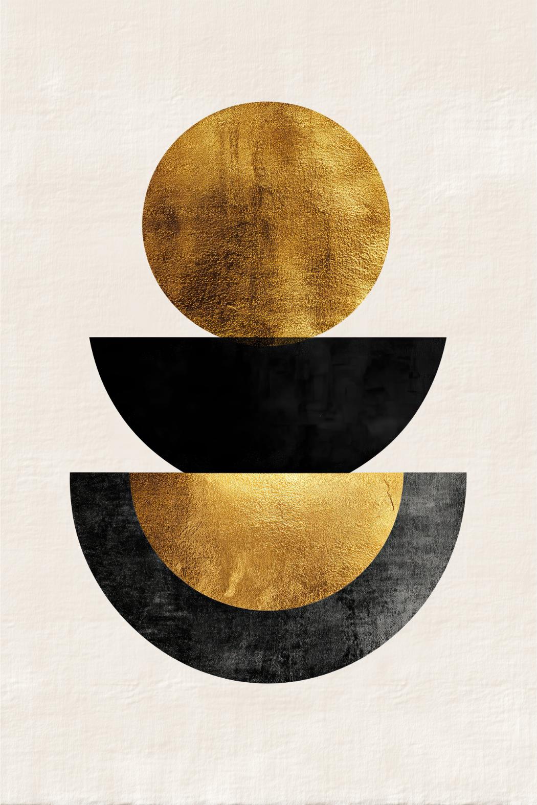 Golden Half-Moon Totem