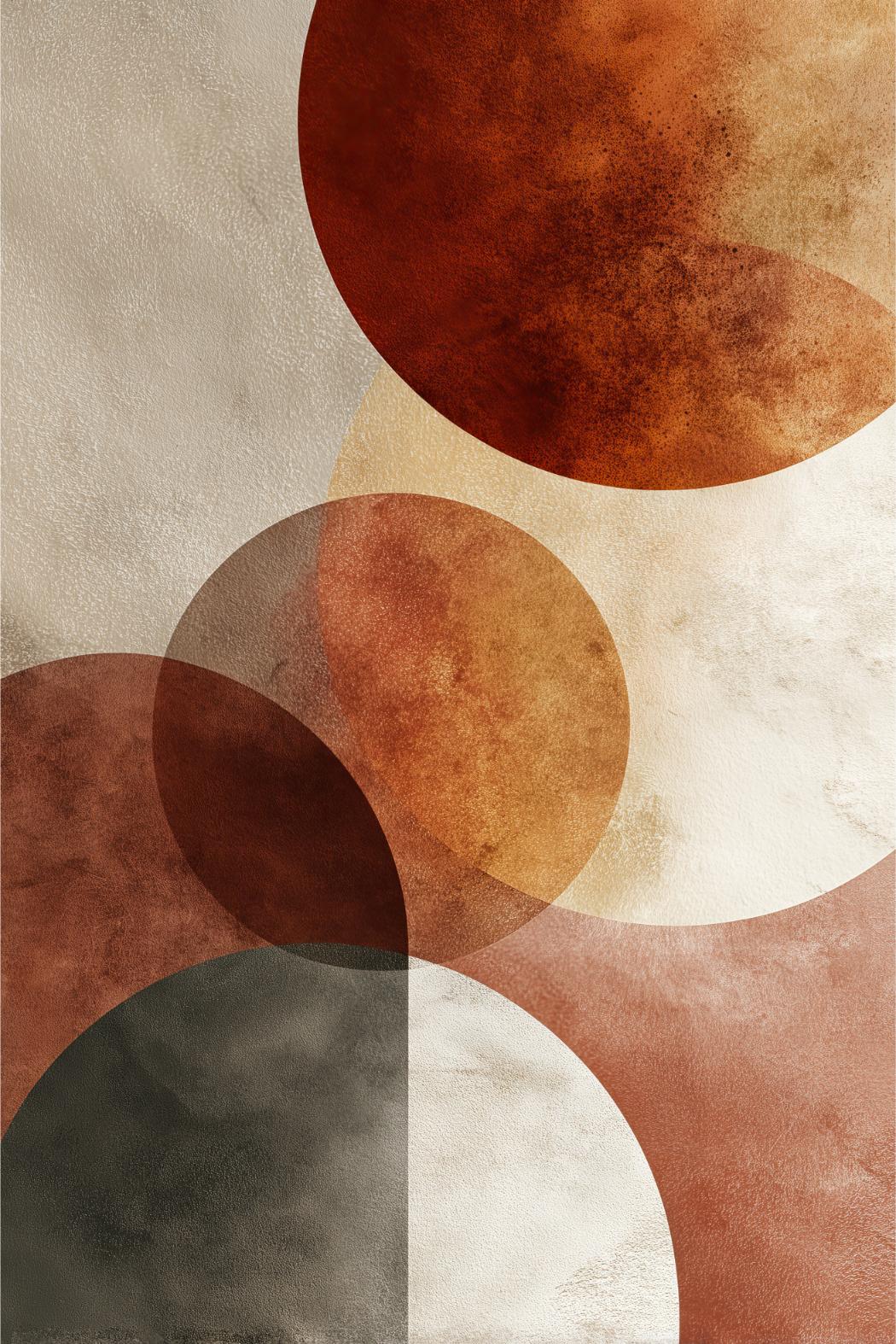 Layered Moon Circles