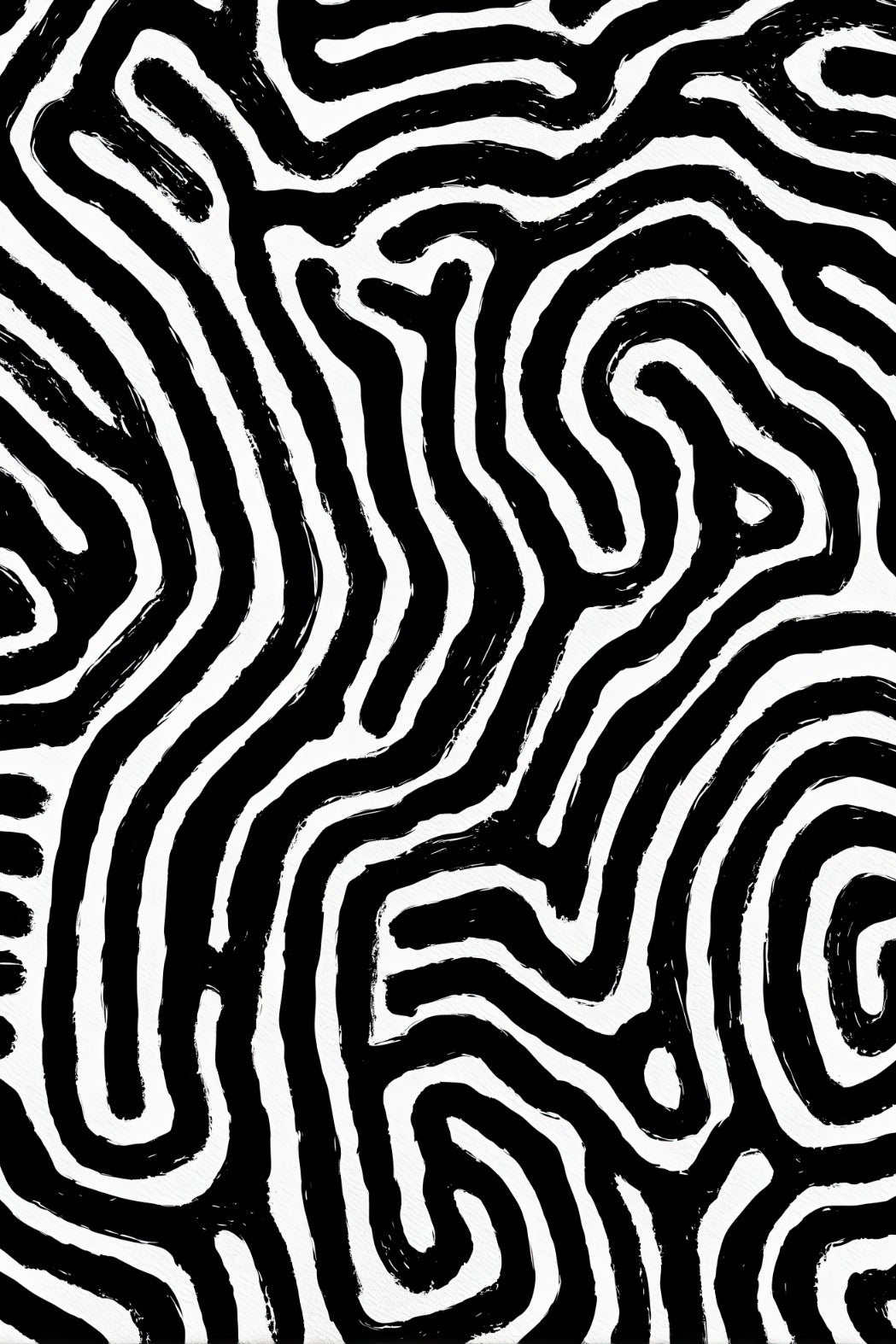Organic Maze Pattern No1