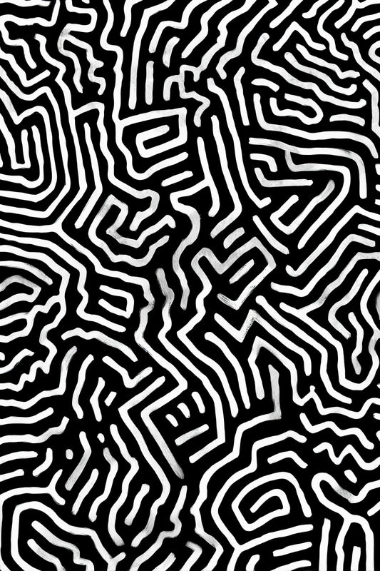 Organic Maze Pattern No2