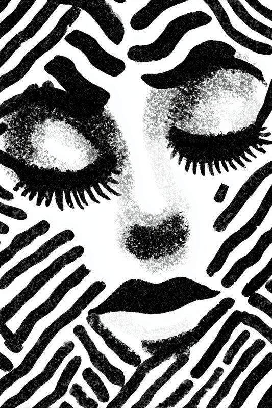 Striped Face Study