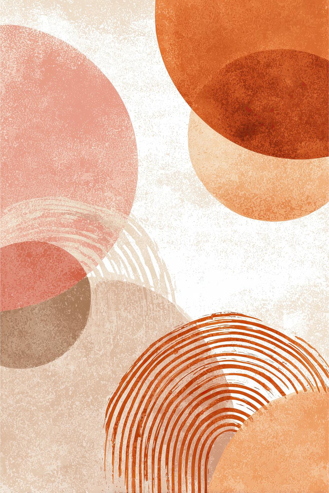 Sunset Circle Bloom