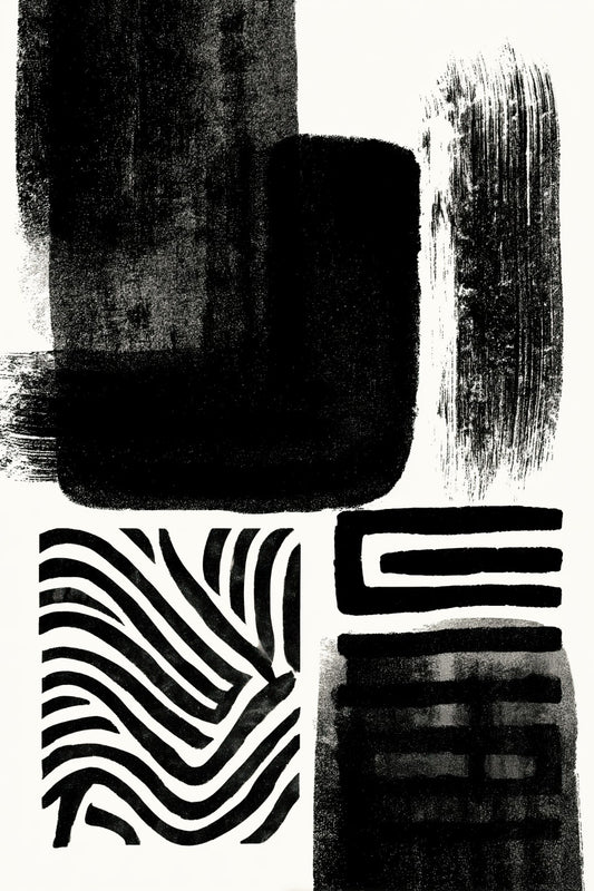 Mudcloth Block Collage