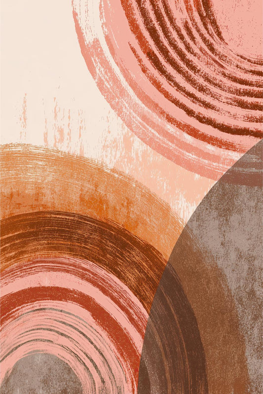 Terracotta Circle Cluster