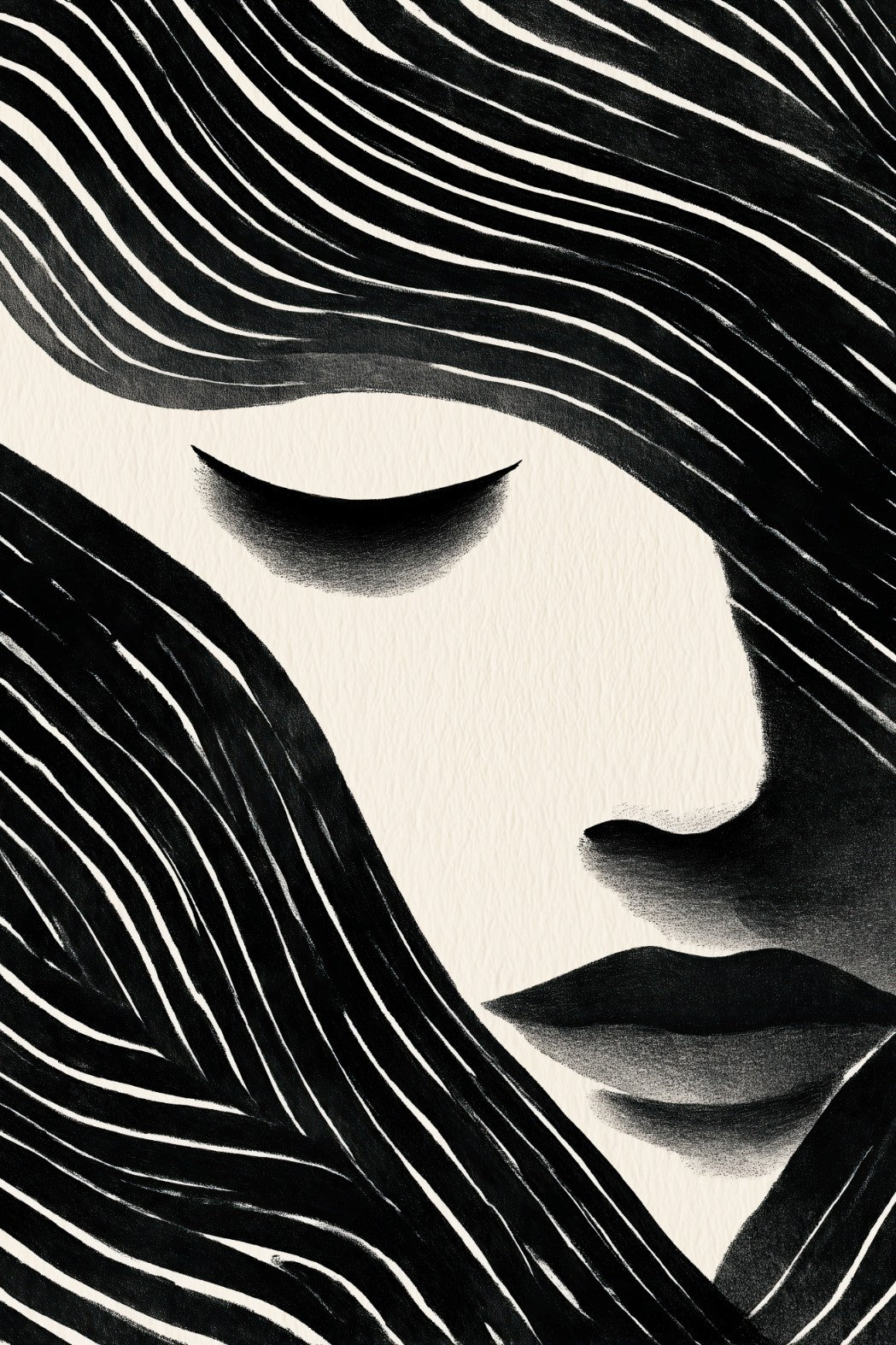Flowing Hair Profiel Nr. 2